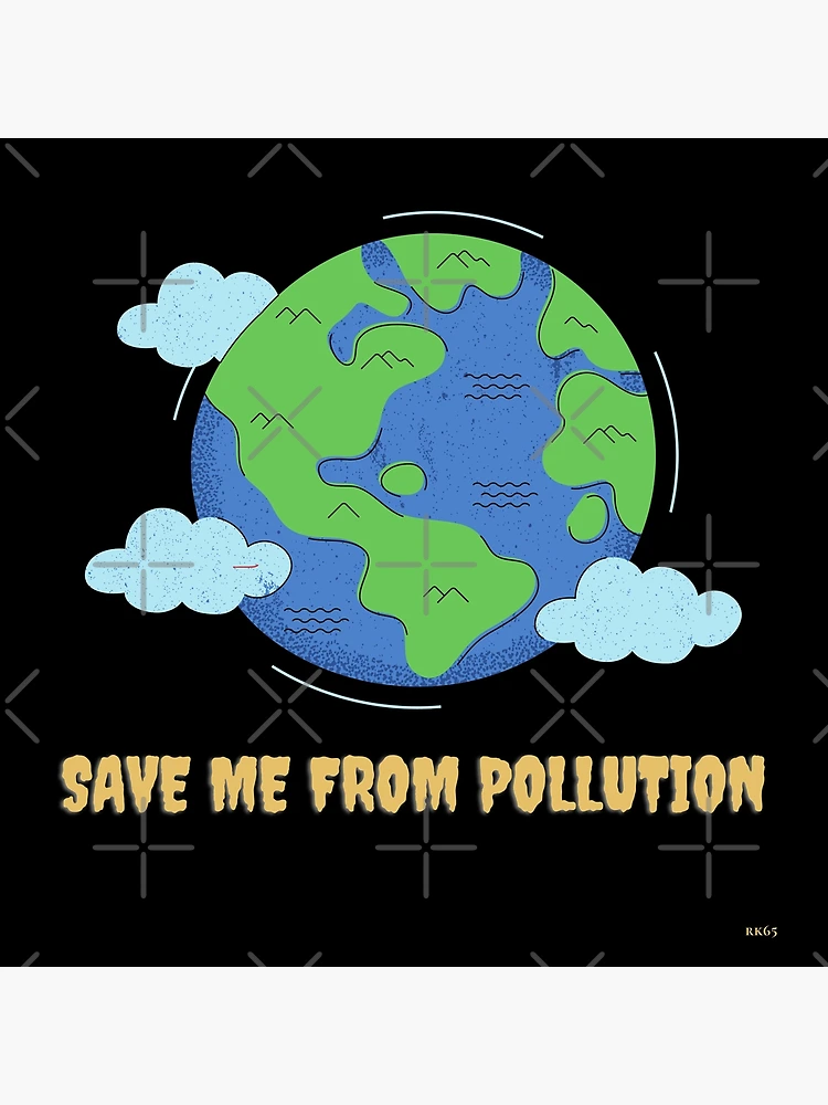 Save the Planet. Stop the Pollution. Planet Earth, Painted in Watercolor,  with Lettering in a Doodle Style Stock Illustration - Illustration of  cartoon, creative: 177804290