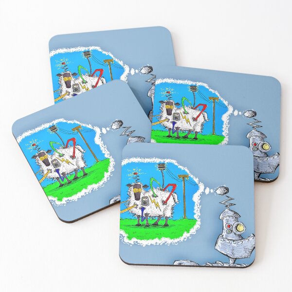 Item preview, Robots dreaming! designed and sold by Kevin Walls.