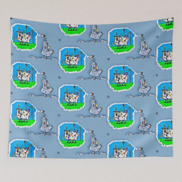 Item preview, Robots dreaming! designed and sold by Kevin Walls.
