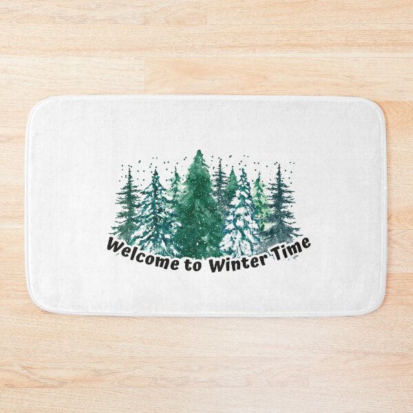 Item preview, Welcome to Winter Time sticker designed and sold by JadeNeststudio.