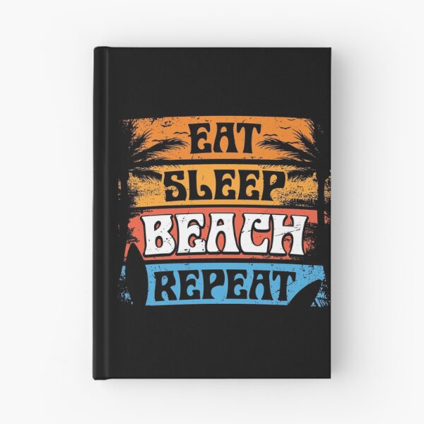 Item preview, Comer, Dormir, Playa, Repetir designed and sold by SunsetFootsteps.