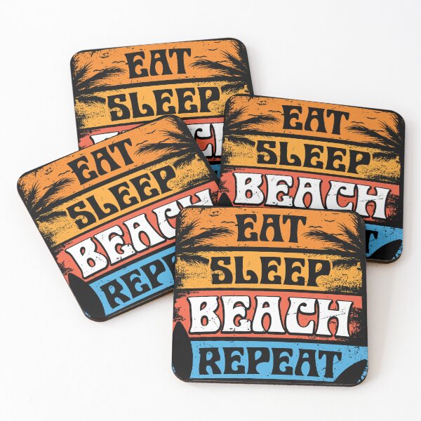Item preview, Eat, Sleep,Beach, Repeat designed and sold by SunsetFootsteps.
