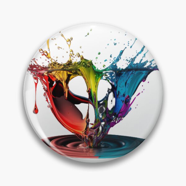 Item preview, Splash Colorful Water Aesthetic  designed and sold by TekunawArt.