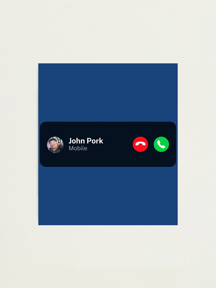 jon pork calling app｜TikTok Search