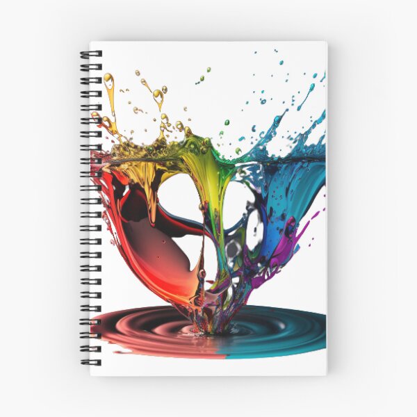 Item preview, Splash Colorful Water Aesthetic  designed and sold by TekunawArt.
