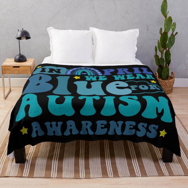 Item preview, Copy of In April We Wear Blue For Autism Awareness designed and sold by printify.