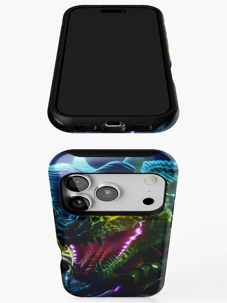 Thumbnail 3 of 4, iPhone Case, Bismarck Ringed Python designed and sold by Dawn van Doorn.
