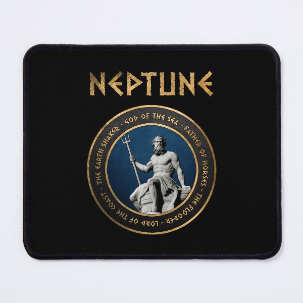 Item preview, Neptune Ancient Roman Sea God Symbol designed and sold by Agema Apparel.