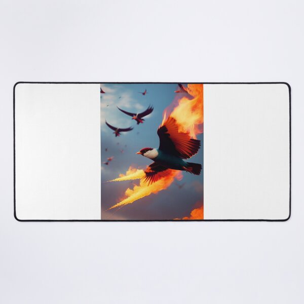 Item preview, The Burning Bird Flying In Sky. designed and sold by SHALOXX.