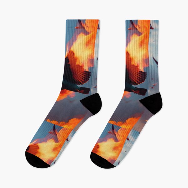 Item preview, The Burning Bird Flying In Sky. designed and sold by SHALOXX.
