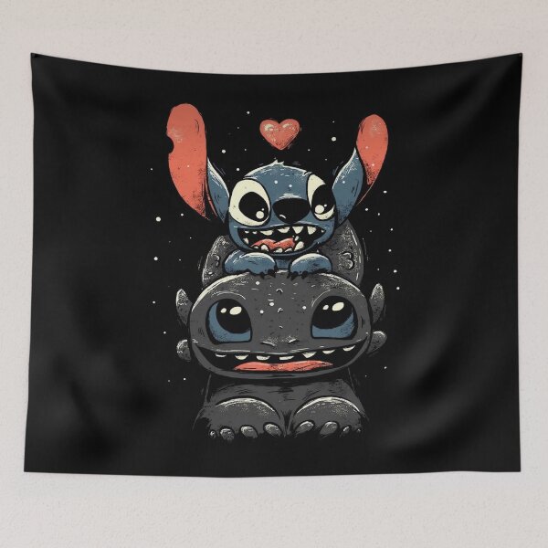 Aperçu de l'œuvre Lilo et Stitch créée et vendue par trinkleintelle.
