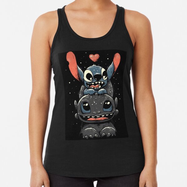 Disney Lilo Stitch Games Women's Racerback Tank Top