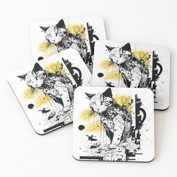 Aperçu de l'œuvre Couleur du chat de Tokyo créée et vendue par CortexCreations.