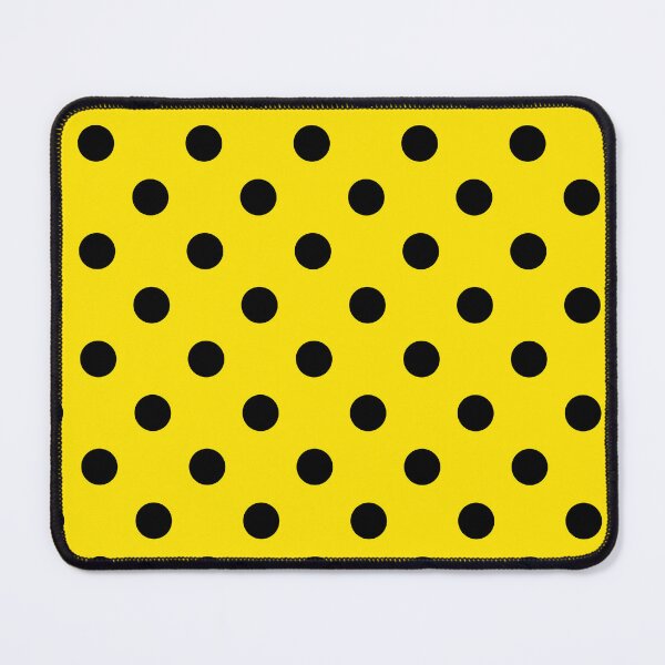 Item preview, Black Polka Dots On Yellow designed and sold by POLKAIWERX.