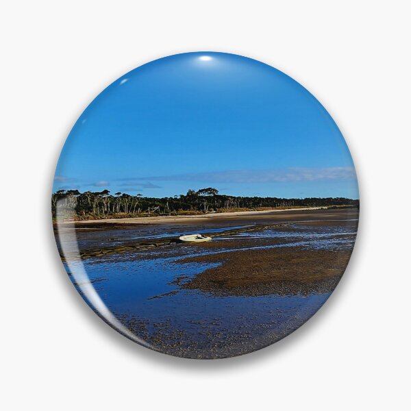 Item preview, Fishing Haven Low Tide at Grantville Foreshore designed and sold by Michael Voyler.