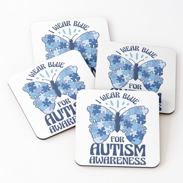 Item preview, I Wear Blue for Autism Awareness designed and sold by printify.