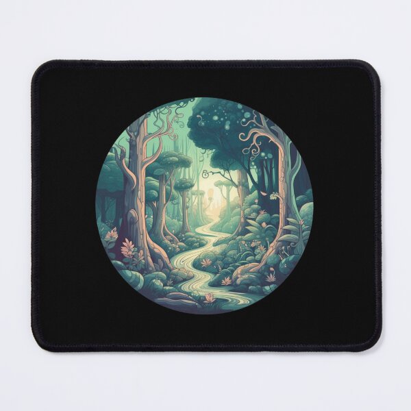 Item preview, Enchanted Forest: Magical Whimsical Soft Peaceful Green Glow Fantasy Otherworldly designed and sold by DigiNook.