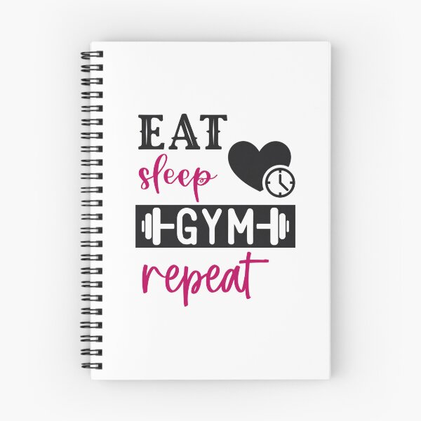 Artikelvorschau, Fitness life Eat, Sleep, Gym and Repeat entworfen und verkauft von PrintCraftCo.