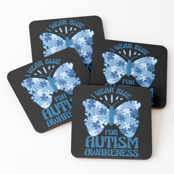 Item preview, I Wear Blue for Autism Awareness designed and sold by printify.