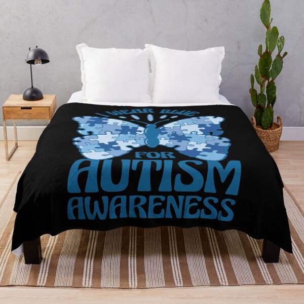 Item preview, I Wear Blue for Autism Awareness designed and sold by printify.