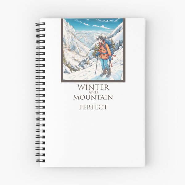 Item preview, Manga Anime Comics Style | Hiking | Outdoors - Winter & Mountain is Perfect designed and sold by Gorma Kuma.