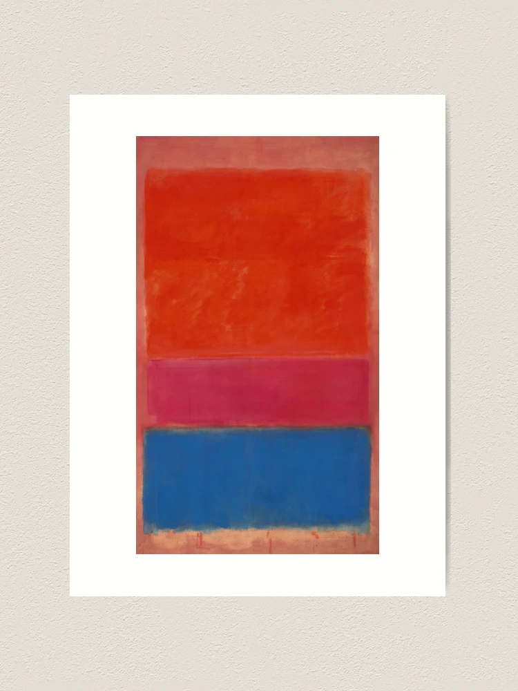 Royal Red and Blue - Mark Rothko" Art Print for Sale by Artcol | Redbubble