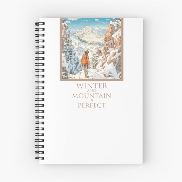 Item preview, Manga Anime Comics Style | Hiking | Outdoors - Winter & Mountain is Perfect designed and sold by Gorma Kuma.