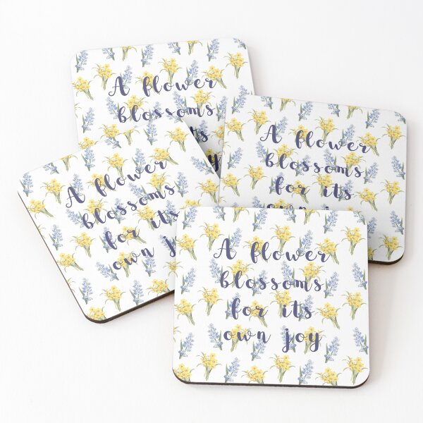 Item preview, Oscar Wilde - A Flower Blossoms for its own Joy designed and sold by LittleBettyMakes.