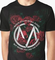 Camiseta gráfica Adorarte como las rosas