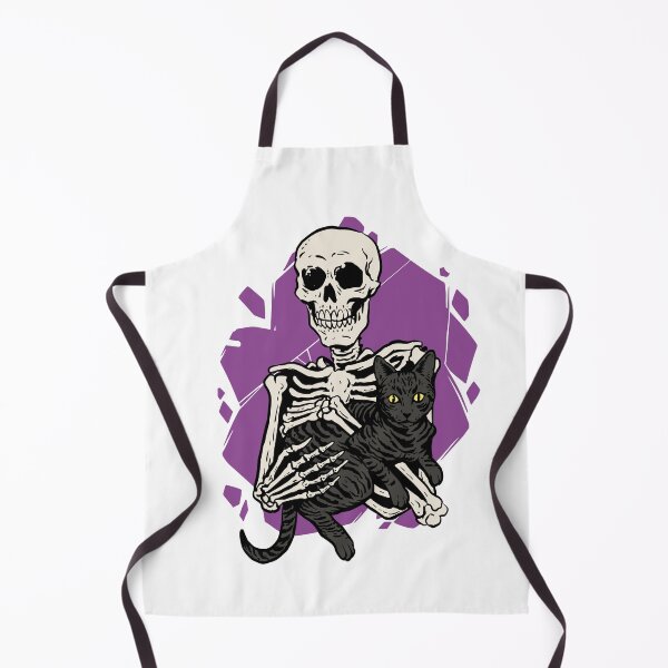 Artikelvorschau, Skelett umarmt schwarze Katze - Dark Gothic Tee entworfen und verkauft von Garaunt - The bavarian brute.