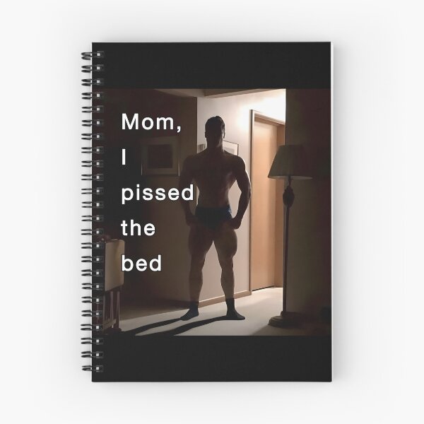 Item preview, Mom I pissed the bed designed and sold by BiggieRiggie.