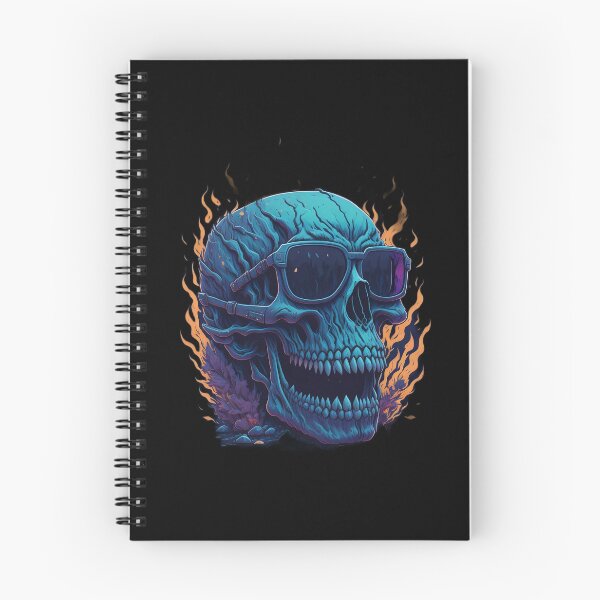 Item preview, Fire Rock Flower Scull designed and sold by rockyRG.