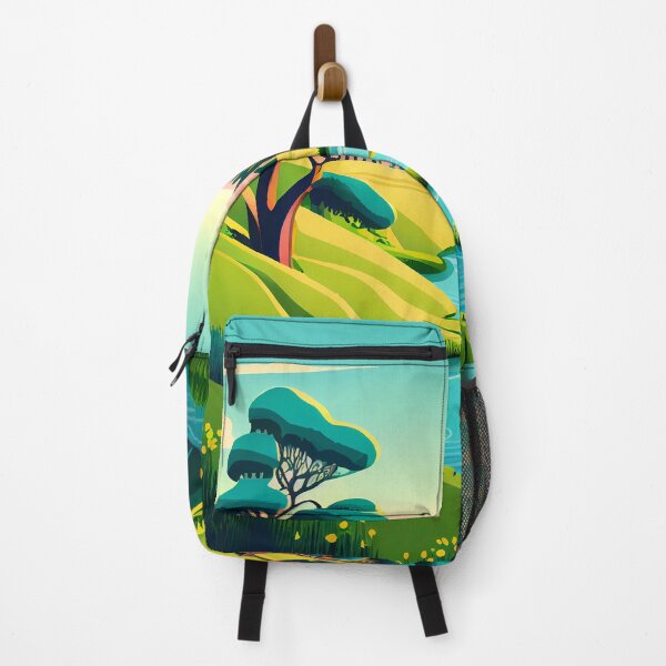 Item preview, Modern Landscape Vibrant Colours designed and sold by MTJ-Mushrooms.