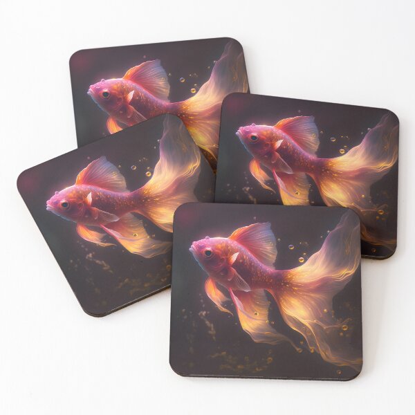 Item preview, Bioluminescent Goldfish designed and sold by Cosmoverso.