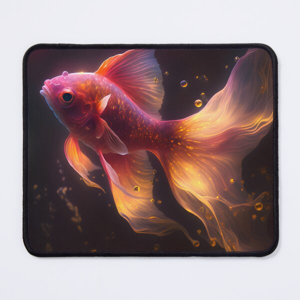 Item preview, Bioluminescent Goldfish designed and sold by Cosmoverso.