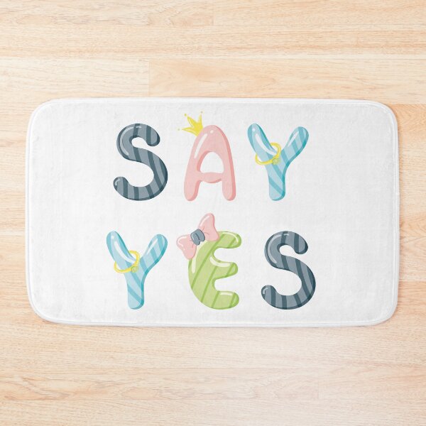 Item preview, Say yes candy letters designed and sold by SoykAart.
