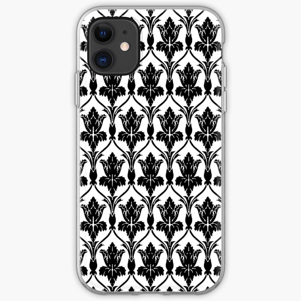 221b Sherlock Wallpaper Iphone Case Cover By Pixelspin Redbubble