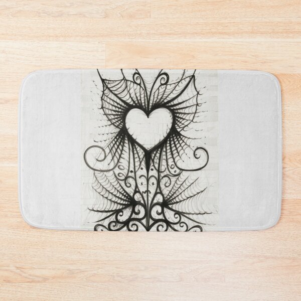 Item preview, webbed heart design designed and sold by Indigoly.