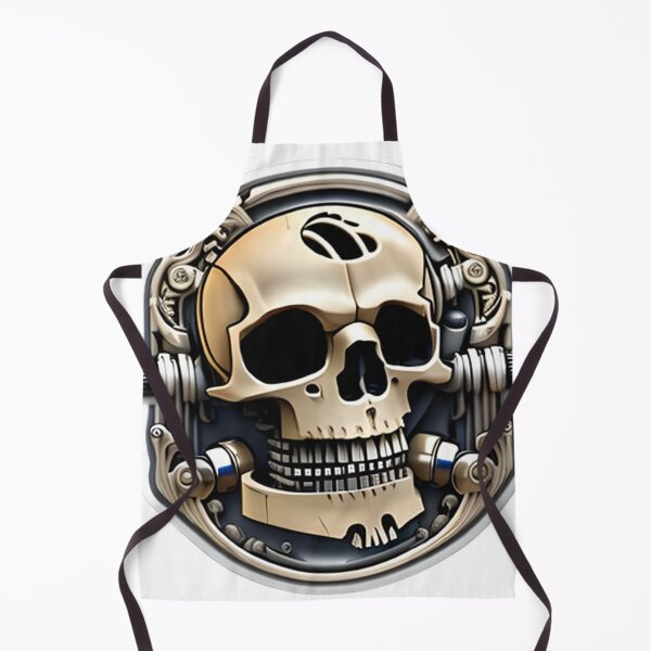 Item preview, Skull with silver gear designed and sold by Permana96.
