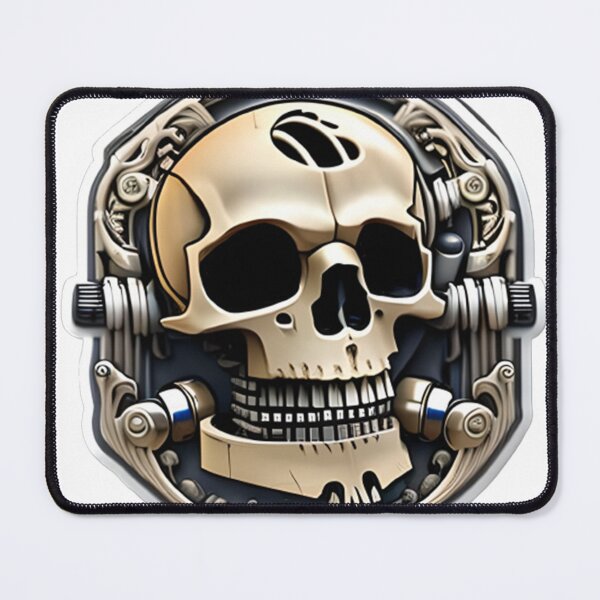 Item preview, Skull with silver gear designed and sold by Permana96.