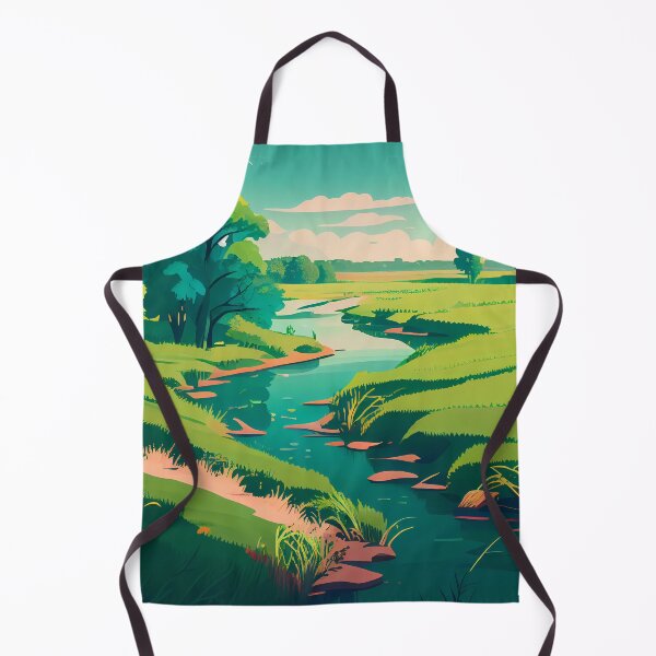 Item preview, Modern Country Landscape designed and sold by MTJ-Mushrooms.