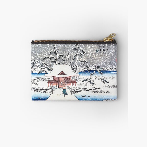 Item preview,  Utagawa Hiroshige Snow Scene at the Shrine of Benzaiten in the Pond at Inokashira designed and sold by TeeARTHY.
