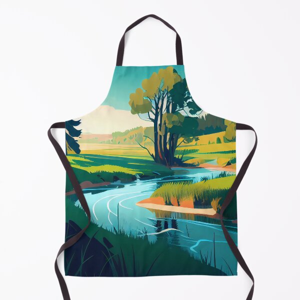 Item preview, Modern Country Landscape designed and sold by MTJ-Mushrooms.