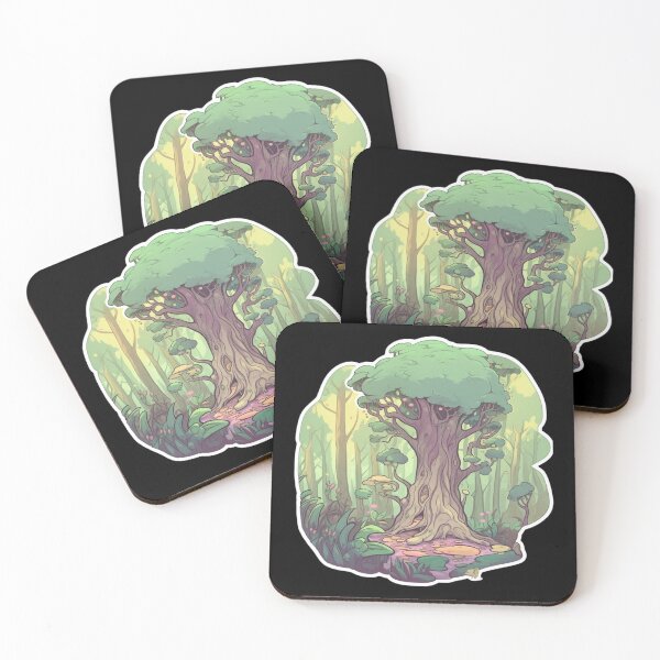 Item preview, Enchanted Forest: Magical Whimsical Soft Peaceful Green Glow Fantasy Otherworldly  designed and sold by DigiNook.