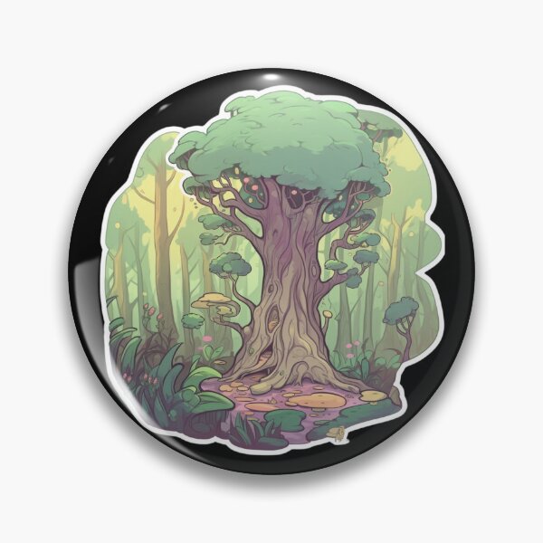 Item preview, Enchanted Forest: Magical Whimsical Soft Peaceful Green Glow Fantasy Otherworldly  designed and sold by DigiNook.