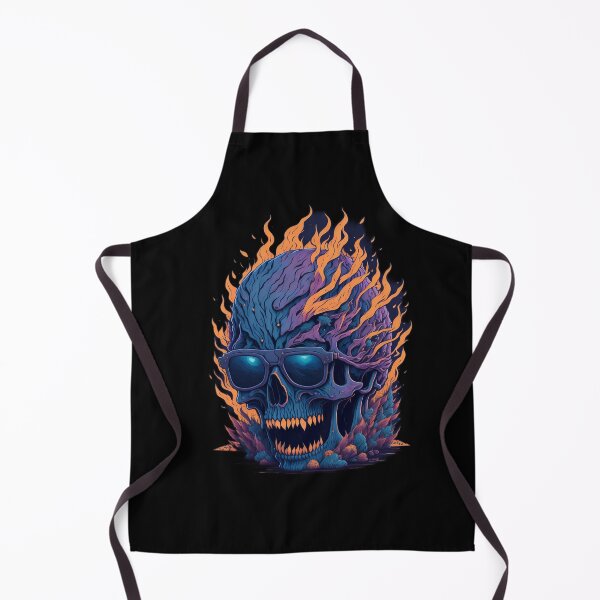Item preview, Fire Flower Scull designed and sold by rockyRG.