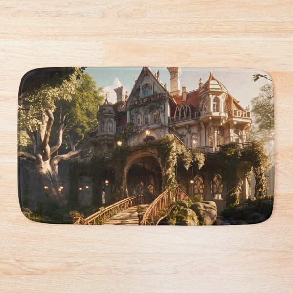 Item preview, Mansion House, Forest House Residence, Imagination Art designed and sold by SunDoor Art.