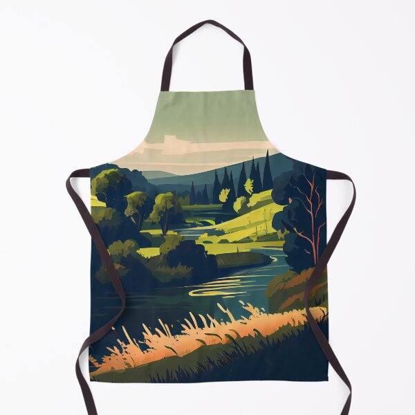 Item preview, Modern Country Landscape designed and sold by MTJ-Mushrooms.