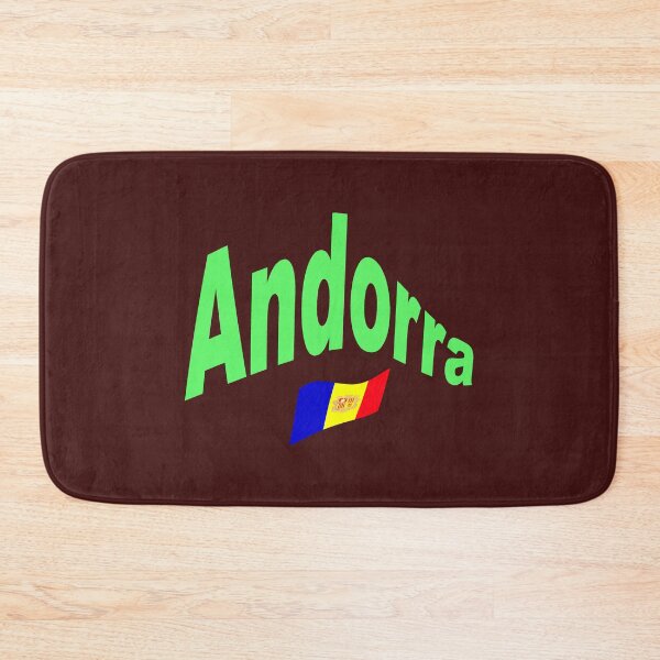 Item preview, Principality of Andorra abstract design designed and sold by lobodelnoir.