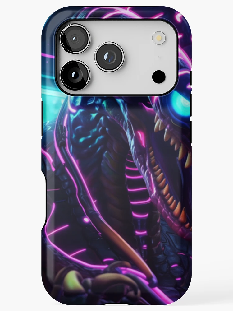 Thumbnail 1 of 4, iPhone Case, Bismarck Ringed Python God designed and sold by Dawn van Doorn.